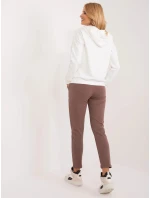 Dámská souprava RV KMPL 9178.27 Ecru s hnědou - FPrice