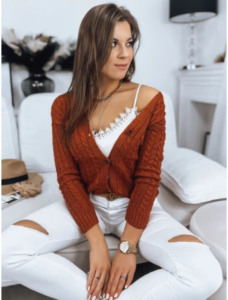 RIGLA dámský červený svetr FashionStreet MY1639