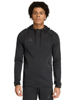 Pánská mikina adidas Tiro 26 Travel Sweat Hoodie black KF6075 pánské oblečení