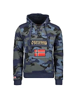 Geographical Norway GYMCLASS MEN CAMO 100 (WT1663H/GN/MILITAIRE BLUE)