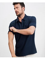Daiber JN 26 Piqué polo s náprsní kapsou 02.0026 navy