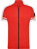 Daiber JN 454 Pánské cyklistické tričko se zipem 02.0454 red