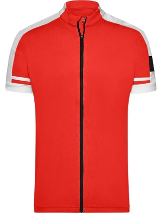 Daiber JN 454 Pánské cyklistické tričko se zipem 02.0454 red