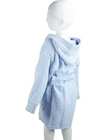 The One Towelling Baby Bathrobe Dětský župan 48.1007 light blue