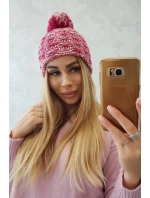 Fleecová čepice Fiona K275 fuchsiová + pudrově růžová Fleecová čepice Fiona K275 fuchsiová + pudrově růžová