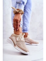 Dámská sportovní obuv nazouvací béžová Lorane