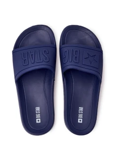 Pánské Klasické Nazouváky Big Star Tmavě Modré DD174688