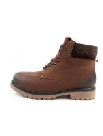 Wrangler Arch pánské boty sable boots smart leather dark brown