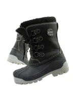 Lee Cooper dětské zimní sněhule zateplené pro chlapce černé