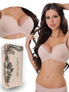 Dámská push-up podprsenka 139 béžová - Lupoline