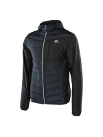 Pánská sportovní bunda Cross The Line Yoran Černá - IQ Pánská sportovní bunda Cross The Line Yoran Černá - IQ