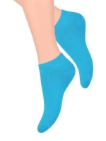 Hladké dámské ponožky Steven art.052