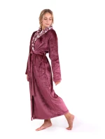 Dámský župan Flora 2556 4853 mauve wine - Vestis Dámský župan Flora 2556 4853 mauve wine - Vestis