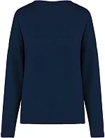 Kariban K 471 Dámská oversize mikina 20.K471 navy