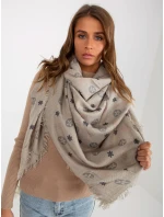 Dámský šátek AT CH 23505 1.55 Šedá vzor - FPrice Dámský šátek AT CH 23505 1.55 Šedá vzor - FPrice