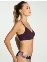 Julimex Simple T-Shirt Bra Dark Plum S-XL
