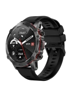 Pánské chytré hodinky Rubicon RNCF18-1 BLACK Náramek + řemínek Pánské chytré hodinky Rubicon RNCF18-1 BLACK Náramek + řemínek