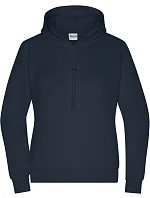 Daiber 8033 Dámská mikina s kapucí "Lounge" 02.8033 navy