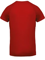 Kariban ProAct PA 476 Pánské sportovní tričko s výstřihem do V 20.P476 red Kariban ProAct PA 476 Pánské sportovní tričko s výstřihem do V 20.P476 red