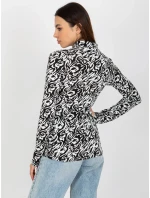 Dámská halenka LK BZ 509197 1.51P bílá a černá - FPrice