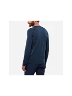 Pánské tričko MILLET Trilogy Wool Ts Ls M, tmavě modré