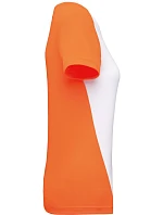 Kariban ProAct PA 4015 Dámské kontrastní sportovní tričko 20.4015 white/fluorescent orange Kariban ProAct PA 4015 Dámské kontrastní sportovní tričko 20.4015 white/fluorescent orange