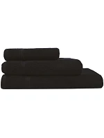 The One Towelling Recycled 70 Ručník "Recycled" 48.1067 black The One Towelling Recycled 70 Ručník "Recycled" 48.1067 black