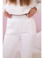 Bavlněná souprava s potiskem ecru