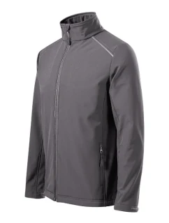 Valley softshellová bunda pánská ocelově šedá
