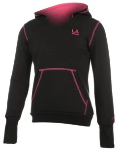 LA Gear dívčí mikina Black - Černá / 9-10 let - LA Gear