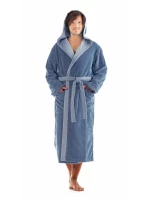 Unisex župan Tampa duo s kapucí 3959 5456 denim - Vestis Unisex župan Tampa duo s kapucí 3959 5456 denim - Vestis