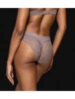 Dámské kalhotky Body Make-Up Illusion Lace Highleg Tai - GRAY - šedé 3091 - TRIUMPH