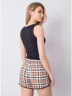 Šortky D73770M61531KB světle hnědé Šortky D73770M61531KB světle hnědé