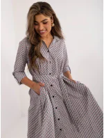 Šaty LK SK 509673.13 šedé Šaty LK SK 509673.13 šedé