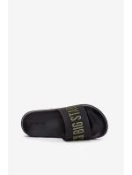 Pánské pantofle Big Star – černé