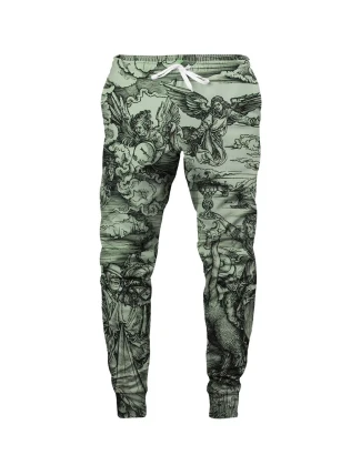 Unisex tepláky SWPN-PC AFD437 Zelená s potiskem - Aloha From Deer Unisex tepláky SWPN-PC AFD437 Zelená s potiskem - Aloha From Deer