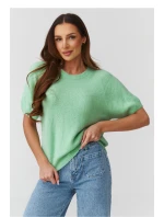Svetr s krátkým rukávem  model 224078 Makadamia