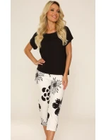 Pyžamo De Lafense 743 Elle kr/r S-2XL Pyžamo De Lafense 743 Elle kr/r S-2XL