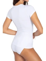 Dámské tričko 2k608 white - GATTA Dámské tričko 2k608 white - GATTA