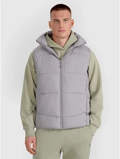 Pánské péřové tričko bez rukávů se syntetickou výplní 4F 4FRAW25TVJAM295-25S