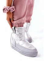 Dámské Sněhule Big Star II274118 Stříbrné