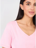 Tričko RV TS A1094.45 světle růžové