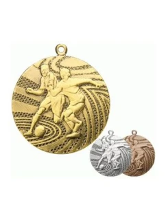 Zlatá medaile - fotbal - ocelová medaile