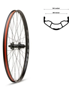 WTB PROTERRA i30x29'' zadní 148x12 32 6 šroubů SMS