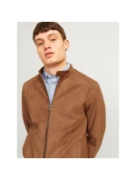 Bunda Jack&Jones ze syntetického semiše JJEDYLAN CLEAN JACKET NOOS 12261197 COGNAC