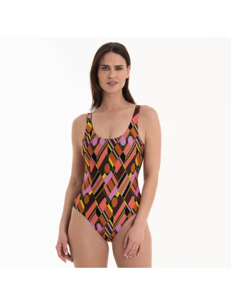 Style Maggie jednodílné plavky 7805 multi colour - RosaFaia