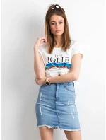 Sukně JMP SD 193 D.74P modrá Sukně JMP SD 193 D.74P modrá