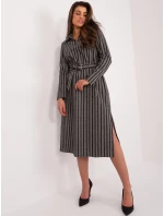 Šaty LK SK 509479.41 tmavě šedé