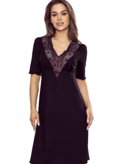 KVĚTINOVÁ NOČNÍ KOŠILE PLUS