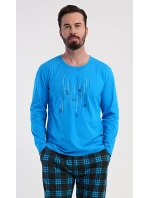 Pánské pyžamo dlouhé Tetris Pánské pyžamo dlouhé Tetris